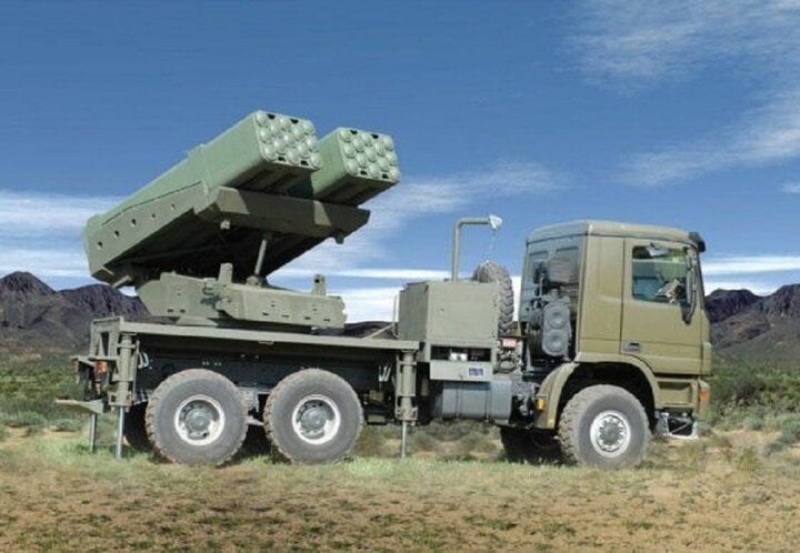Hệ thống pháo phản lực Lynx của Israel.