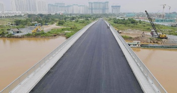 Cầu Long Đại TP Thủ Đức sẽ thông xe vào cuối năm nay Cầu Long Đại TP Thủ Đức sẽ thông xe vào cuối năm nay