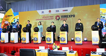 Khai mạc triển lãm quốc tế về công nghiệp hỗ trợ và chế biến chế tạo Việt Nam - VIMEXPO 2023 Khai mạc triển lãm quốc tế về công nghiệp hỗ trợ và chế biến chế tạo Việt Nam - VIMEXPO 2023