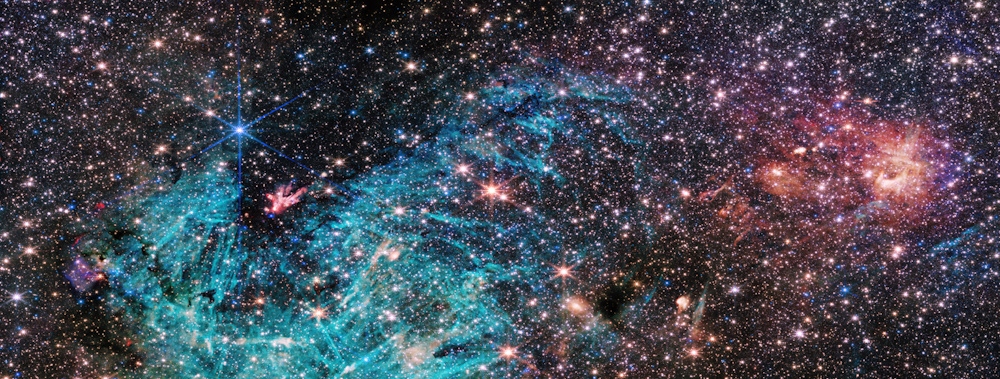 Hình ảnh chưa từng thấy ở trung tâm Dải Ngân hà qua Kính thiên văn James Webb