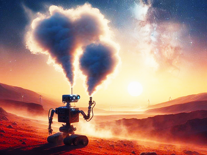Trung Quốc chế tạo 'nhà hóa học' AI có thể tạo oxy trên sao Hỏa