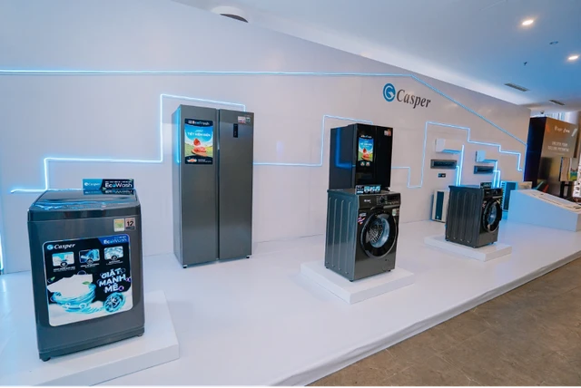 Máy giặt cửa trên của Casper thu hút thị trường điện máy, giá từ 3,69 triệu đồng