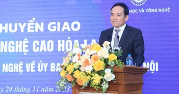 Chuyển giao Khu Công nghệ cao Hòa Lạc về UBND TP Hà Nội quản lý