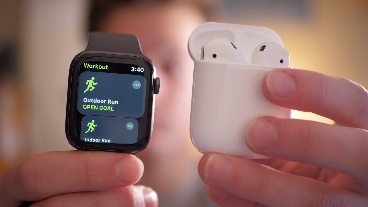 Airpods là tai nghe phù hợp để kết nối Apple Watch