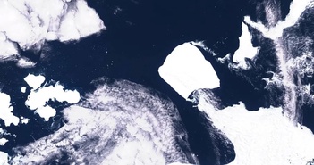 Tảng băng trôi lớn nhất thế giới dịch chuyển lần đầu tiên sau hơn 3 thập kỷ