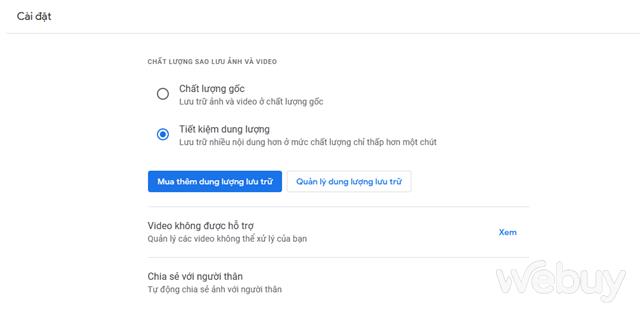 Những giải pháp giúp giải phóng không gian lưu trữ cho Google Photos- Ảnh 6.