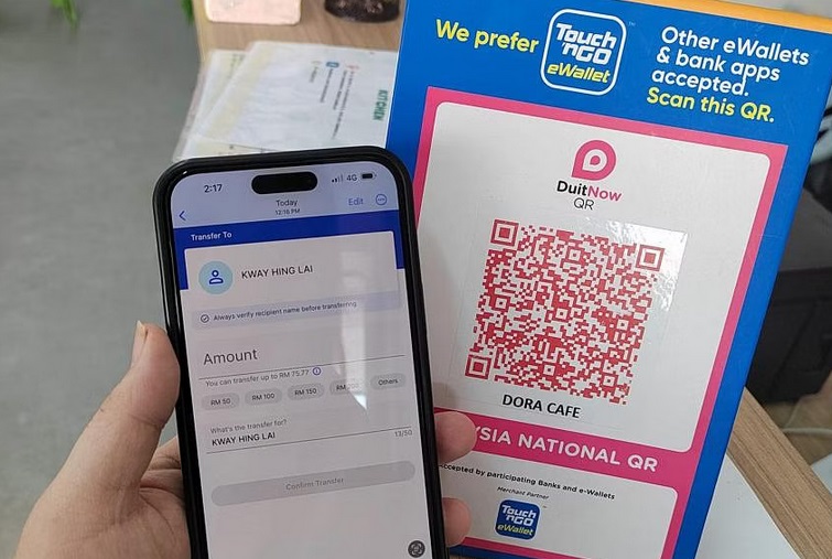 Ngoài Việt Nam, nạn giả mạo mã QR thanh toán của cửa hàng cũng xuất hiện tại Malaysia