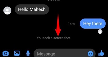 Facebook Messenger cảnh báo chụp ảnh màn hình khi nào?
