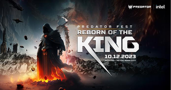 Predator Fest 2023: Reborn of the King - đại tiệc về triển lãm game sắp được tổ chức