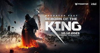 Predator Fest 2023: Reborn of the King - đại tiệc về triển lãm game sắp được tổ chức Predator Fest 2023: Reborn of the King - đại tiệc về triển lãm game sắp được tổ chức
