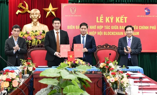 Ban Cơ yếu Chính phủ và VBA hợp tác nghiên cứu blockchain