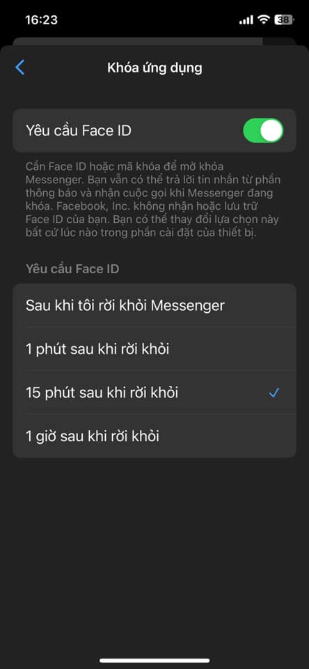 Messenger chính thức được Facebook tăng bảo mật, phải có mã pin mới vào xem được tin nhắn!- Ảnh 5.