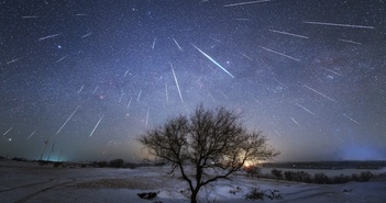 Sắp diễn ra cực đại mưa sao băng Geminids lộng lẫy nhất bầu trời, ở Việt Nam quan sát được?