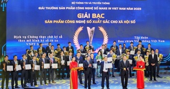 Sản phẩm số của VNPT 'chinh phục' Make in Vietnam 2023 Sản phẩm số của VNPT 'chinh phục' Make in Vietnam 2023