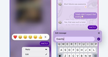 Fan phấn khích với tính năng cực kỳ chất lượng trên Messenger Fan phấn khích với tính năng cực kỳ chất lượng trên Messenger