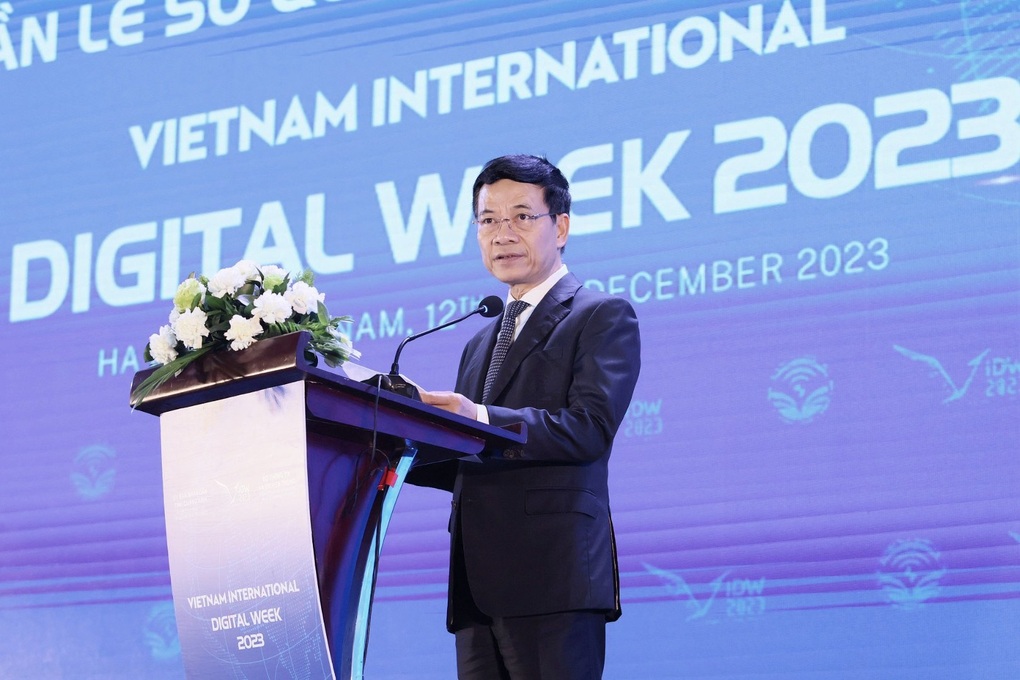 Bộ trưởng Nguyễn Mạnh Hùng: "AI sẽ định hình tương lai của chúng ta"