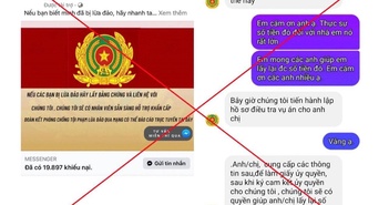 Công an Hà Nội cảnh báo giả mạo Phòng ninh mạng hỗ trợ lấy lại tiền lừa đảo Công an Hà Nội cảnh báo giả mạo Phòng ninh mạng hỗ trợ lấy lại tiền lừa đảo