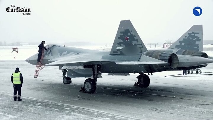 Tiêm kích Su-57. (Ảnh: EurAsian Times)