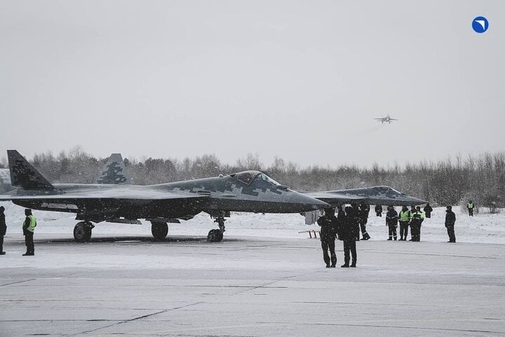 Su-57 của Nga. Ảnh EurAsian Times.