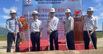Triển khai thi công Dự án Trạm biến áp 220kV Ninh Hòa (Vạn Ninh) và đường dây đấu nối Triển khai thi công Dự án Trạm biến áp 220kV Ninh Hòa (Vạn Ninh) và đường dây đấu nối