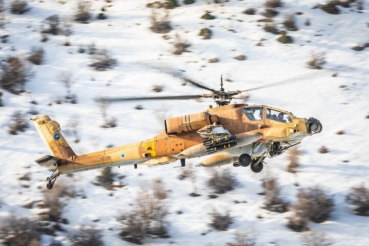 AH-64 của Israel. (Ảnh: MilitaryLeak)