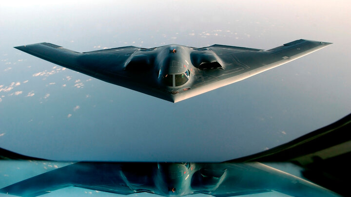 B-2 Spirit - máy bay ném bom chiến lược tàng hình đầu tiên của không quân Mỹ. (Ảnh: Không quân Mỹ)