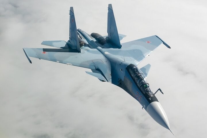 Máy bay Su-30SM của Nga.