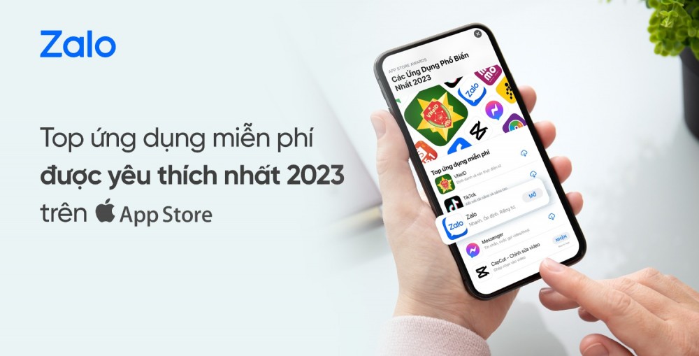 Zalo tiếp tục là ứng dụng nhắn tin phổ biến nhất năm 2023