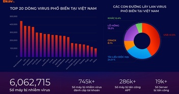Người dùng Việt thiệt hại hơn 17.000 tỷ đồng do virus máy tính