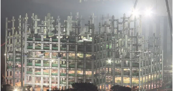 1.200 người cùng công nghệ đỉnh xây tòa nhà chọc trời 180.000m2 trong 19 ngày gây chấn động toàn cầu của Trung Quốc