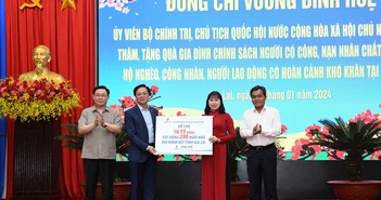 Petrovietnam trao hỗ trợ xây dựng 200 căn nhà Đại đoàn kết tại Gia Lai