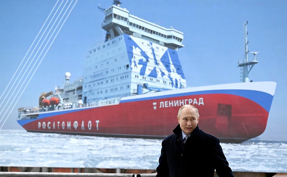 Tổng thống Nga phát lệnh đóng tàu phá băng hạt nhân mới