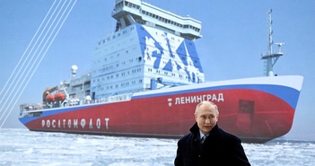 Tổng thống Nga phát lệnh đóng tàu phá băng hạt nhân mới
