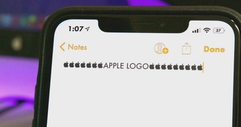 Cách viết logo 'táo khuyết' trên thiết bị Apple