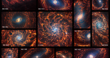Kính James Webb soi 19 cấu trúc thiên hà phức tạp với độ chi tiết chưa từng có