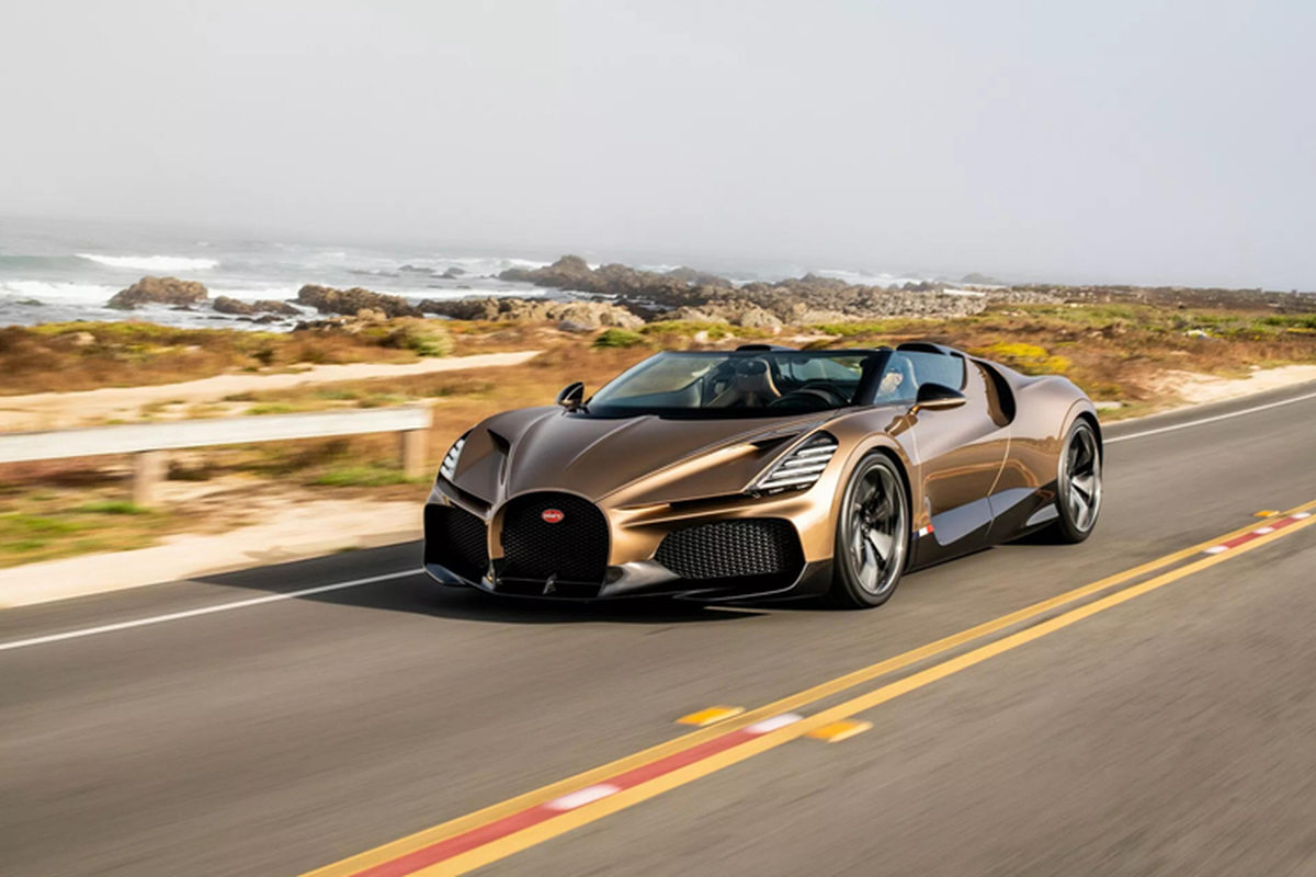 Bugatti W16 Mistral mui trần giới hạn chỉ 99 xe, khoảng 123 tỷ đồng Bugatti W16 Mistral mui tran gioi han chi 99 xe, khoang 123 ty dong