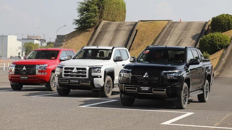 Cận cảnh Mitsubishi Triton 2024 vừa ra mắt tại Philippines, giá từ 495 triệu đồng