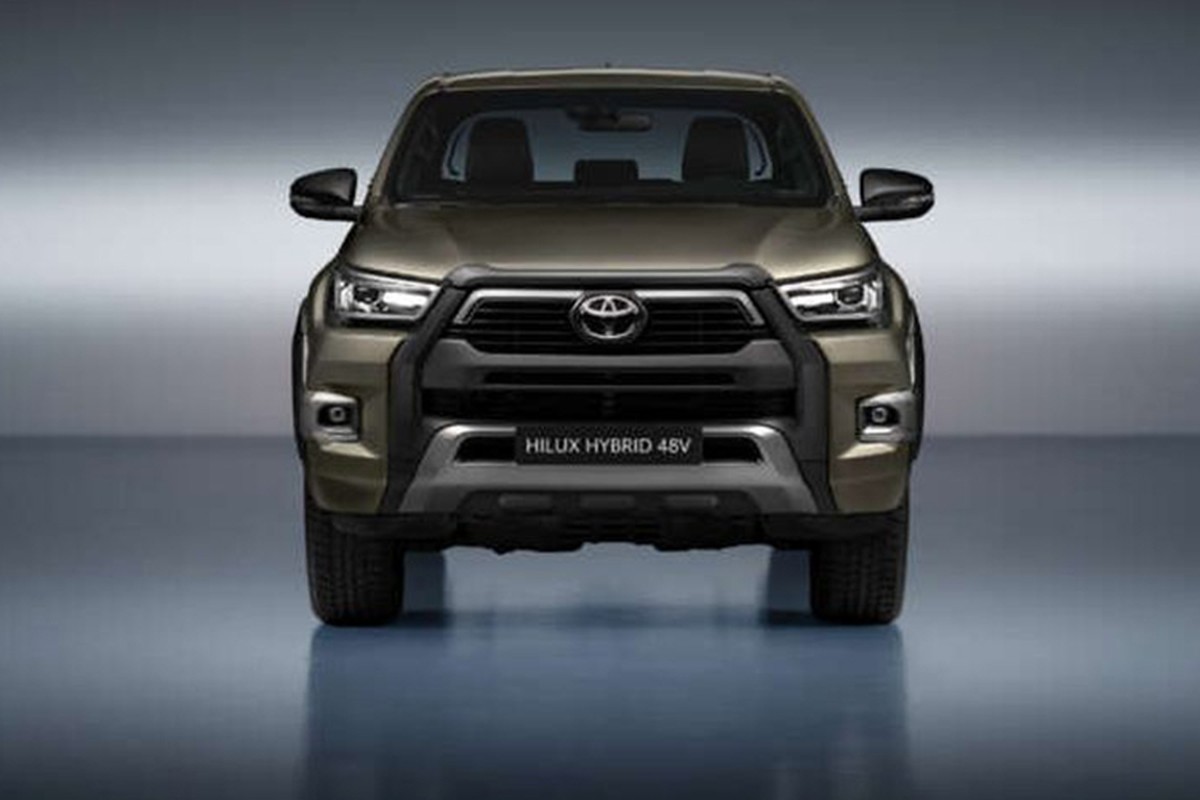Chi tiết Toyota Hilux 2024 động cơ mild hybrid tiết kiệm xăng