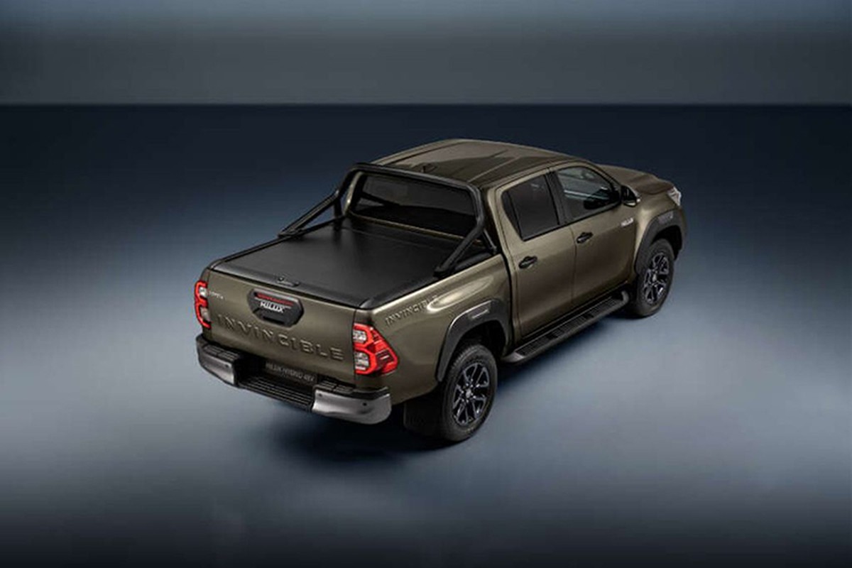 Chi tiết Toyota Hilux 2024 động cơ mild hybrid tiết kiệm xăng - Hình 4 Chi tiet Toyota Hilux 2024 dong co mild hybrid tiet kiem xang-Hinh-4