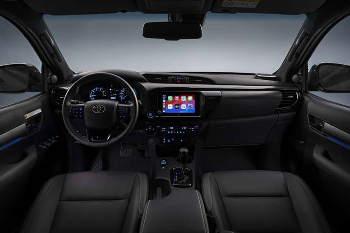 Chi tiết Toyota Hilux 2024 động cơ mild hybrid tiết kiệm xăng - Hình 5 Chi tiet Toyota Hilux 2024 dong co mild hybrid tiet kiem xang-Hinh-5