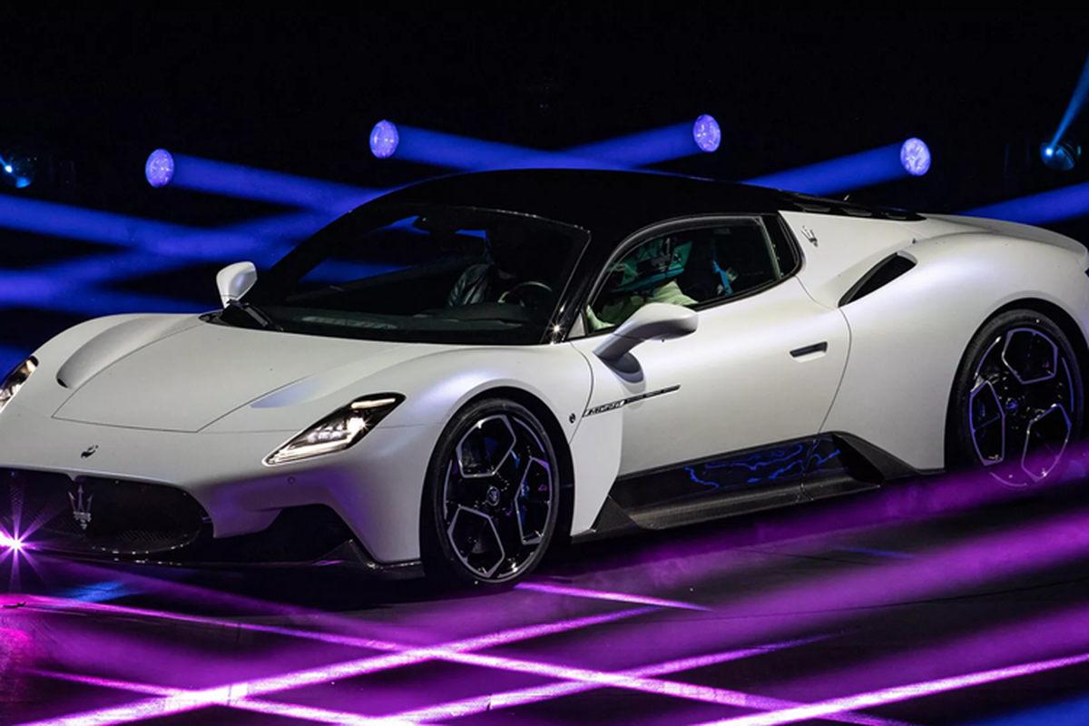 Siêu xe điện Maserati MC20 ra mắt 2025, Quattroporte EV ra mắt 2028 - Hình 2 Sieu xe dien Maserati MC20 ra mat 2025, Quattroporte EV ra mat 2028-Hinh-2
