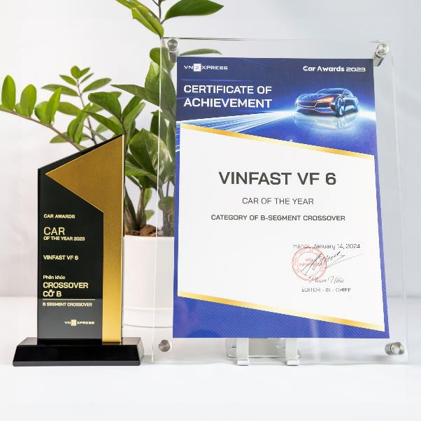 Vượt qua hàng loạt đối thủ xe xăng phân khúc B-SUV, VF 6 chiến thắng thuyết phục tại Car Awards 2023 - Ảnh 2.