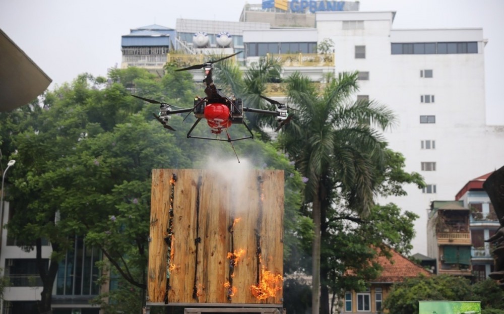 UAV-Z113-50: giải pháp chữa cháy bay Made in Vietnam