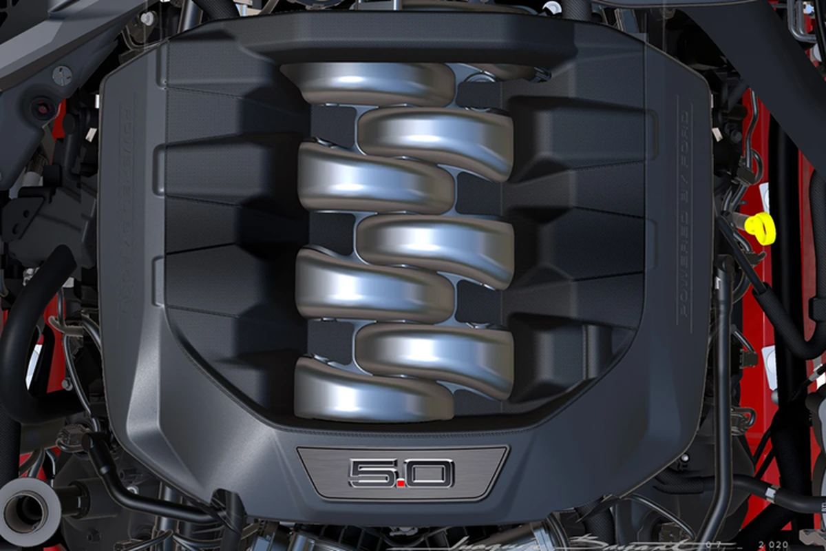 Xe cơ bắp Ford Mustang mới cứng sử dụng làm xe cảnh sát Mỹ - Hình 3 Xe co bap Ford Mustang moi cung su dung lam xe canh sat My-Hinh-3