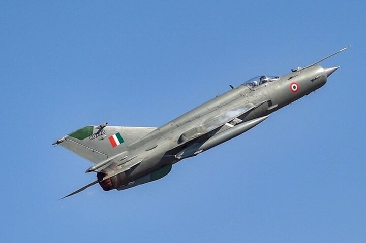 Một chiếc MiG-21 của Không quân Ấn Độ.