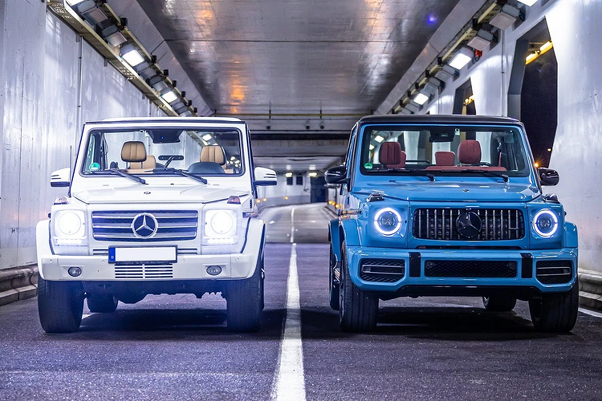 Chi tiết SUV Mercedes-AMG G63 Cabriolet mui trần giá hơn 30 tỷ đồng - Hình 3 Chi tiet SUV Mercedes-AMG G63 Cabriolet mui tran gia hon 30 ty dong-Hinh-3