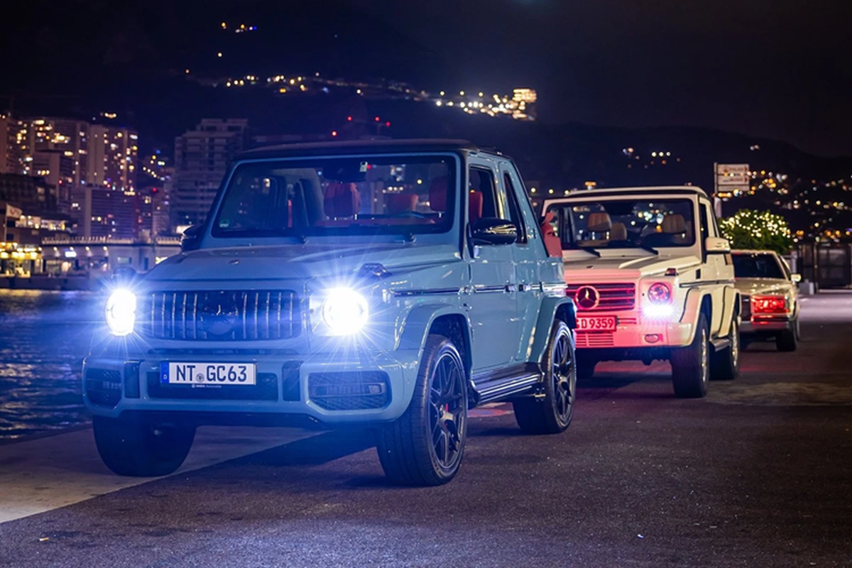 Chi tiết SUV Mercedes-AMG G63 Cabriolet mui trần giá hơn 30 tỷ đồng - Hình 5 Chi tiet SUV Mercedes-AMG G63 Cabriolet mui tran gia hon 30 ty dong-Hinh-5