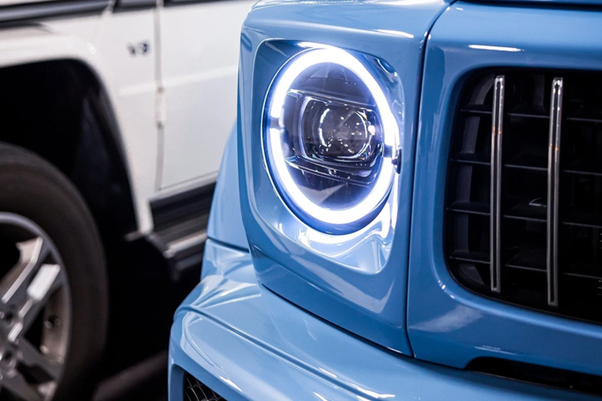Chi tiết SUV Mercedes-AMG G63 Cabriolet mui trần giá hơn 30 tỷ đồng - Hình 10 Chi tiet SUV Mercedes-AMG G63 Cabriolet mui tran gia hon 30 ty dong-Hinh-10