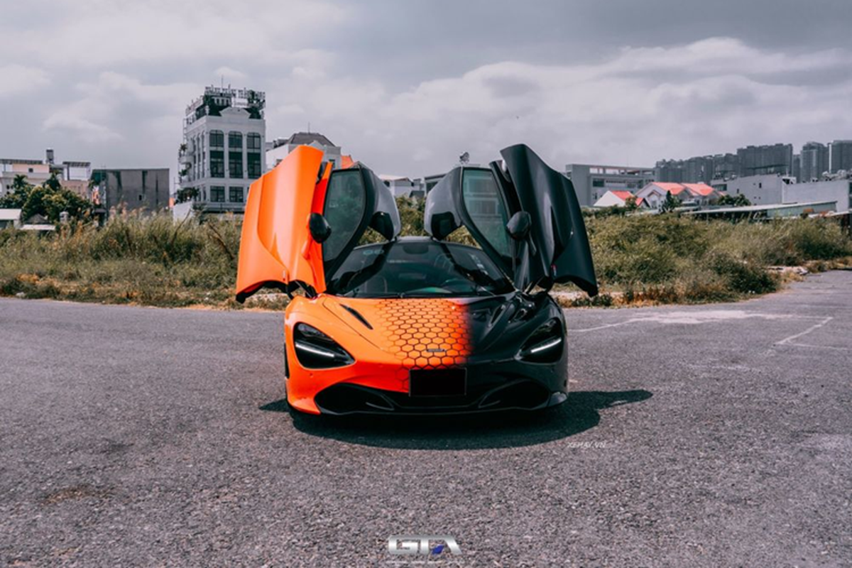 Siêu xe McLaren 720S màu xám độc nhất Việt Nam “thay áo” mới - Hình 3 Sieu xe McLaren 720S mau xam doc nhat Viet Nam “thay ao” moi-Hinh-3