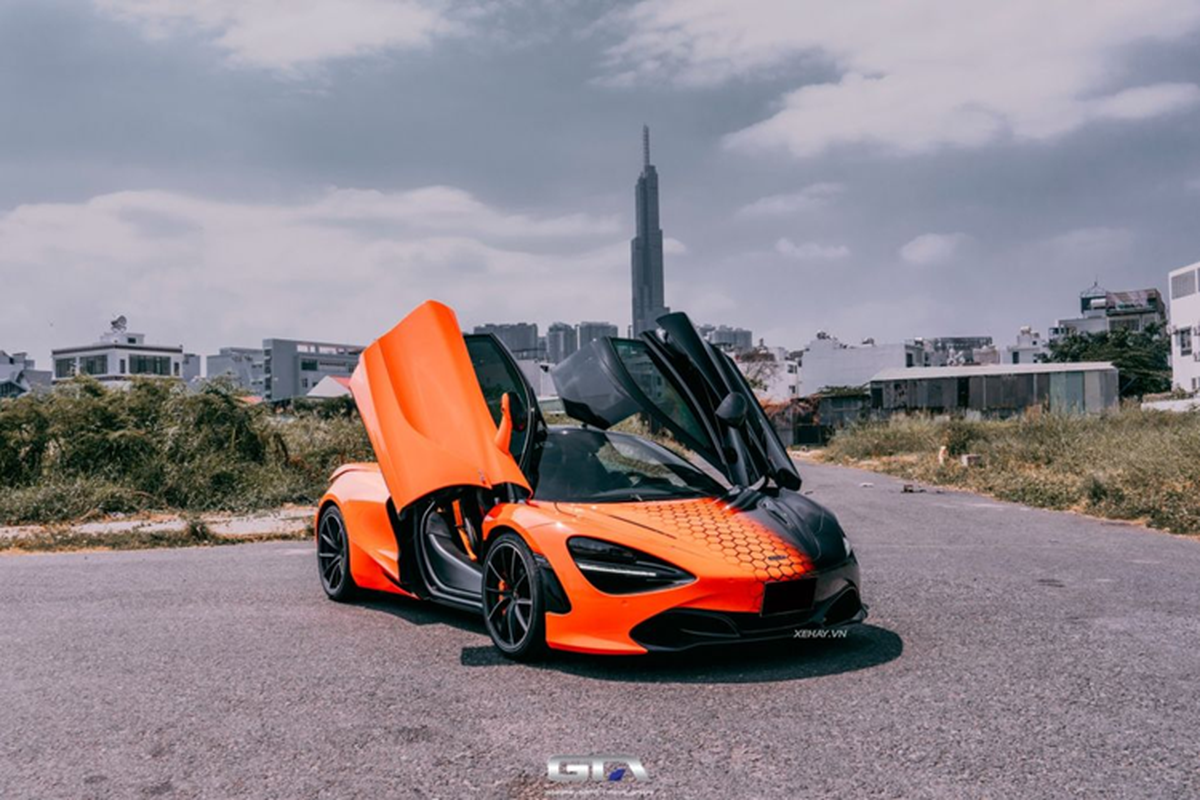 Siêu xe McLaren 720S màu xám độc nhất Việt Nam “thay áo” mới - Hình 4 Sieu xe McLaren 720S mau xam doc nhat Viet Nam “thay ao” moi-Hinh-4